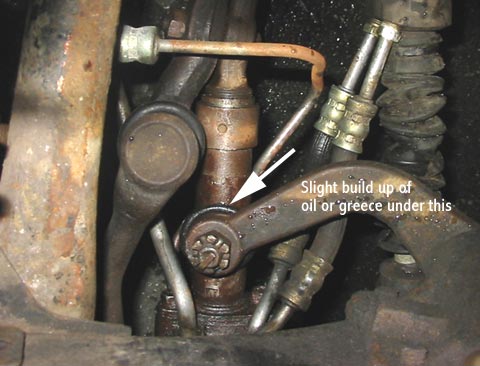 Power steering Leak!!!, see picture | FordSix Performance Forum